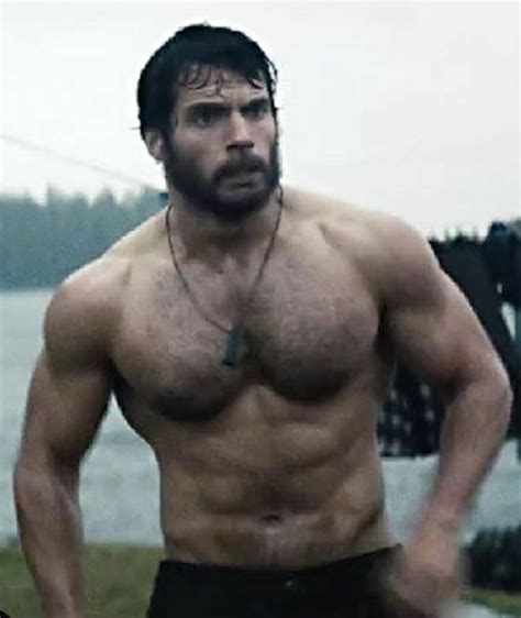 henry cavill man of steel physique